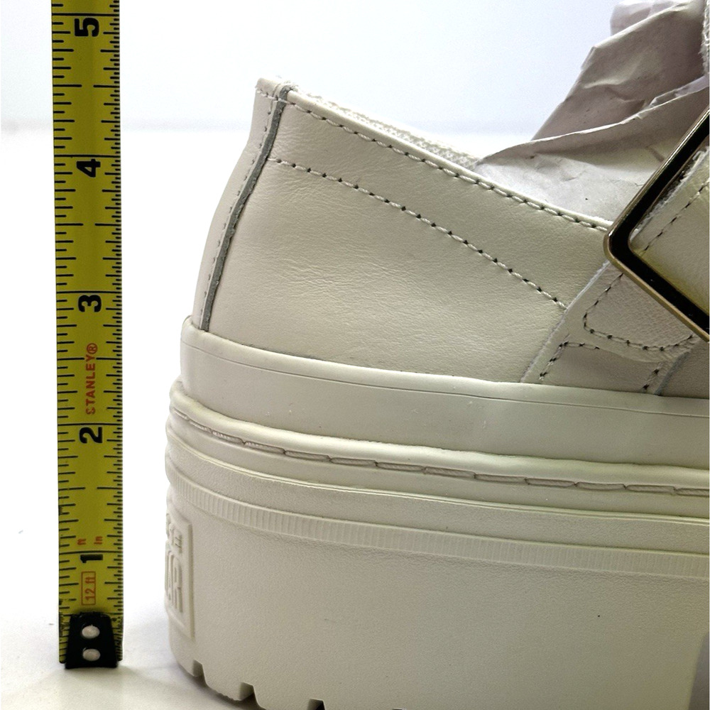 Converse Chuck Taylor All Star Lugged Heel Mary Jane Platform Egret Size 8.5 New - Picture 6 of 9